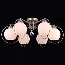 Потолочная люстра Natali Kovaltseva Sphere II SPHERE II 81051-6C SATIN NICKEL