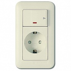 Розетка с заземлением Imex 1023L WST 1023L