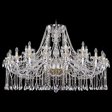 Подвесная люстра Bohemia Ivele Crystal 1413 1413/20+10/530/G