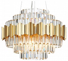 Подвесная люстра Natali Kovaltseva Ruby RUBY 81442/8C GOLD