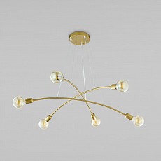 Подвесная люстра TK Lighting Helix 2728 Helix Gold