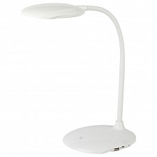 Настольная лампа офисная Эра NLED-457 NLED-457-6W-W