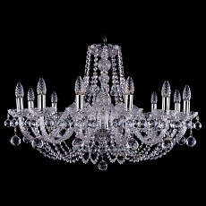 Подвесная люстра Bohemia Ivele Crystal 1406 1406/12/300/Ni/Balls