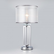 Настольная лампа декоративная Eurosvet Fargo 01078/1 хром