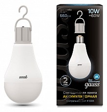 Лампа светодиодная Gauss LED A60 E27 10Вт 4100K 102402200