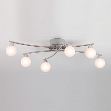Потолочная люстра Eurosvet Elias 70065/6 хром