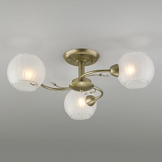 Люстра на штанге Eurosvet Jeanne 30146/3 перламутровое золото