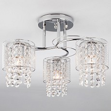 Люстра на штанге Eurosvet Bonnie 30137/3 хром