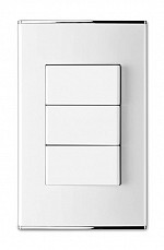 Выключатель двухклавишный Imex Parthenon White WRC 4423