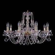 Подвесная люстра Bohemia Ivele Crystal 1406 1406/8/240/G/Balls