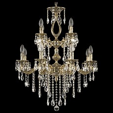 Подвесная люстра Bohemia Ivele Crystal 7202 72302/8+4/210/2d B GB