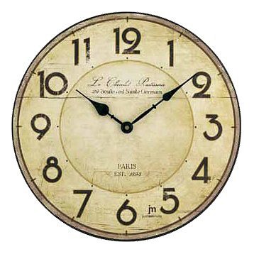 Настенные часы (33.5 см) Lowell 21415