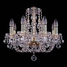 Подвесная люстра Bohemia Ivele Crystal 1406 1406/8/141/G/Balls