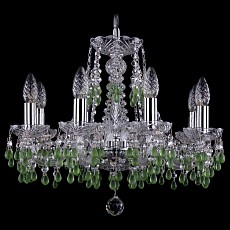 Подвесная люстра Bohemia Ivele Crystal 1410 1410/6/160/Ni/V5001