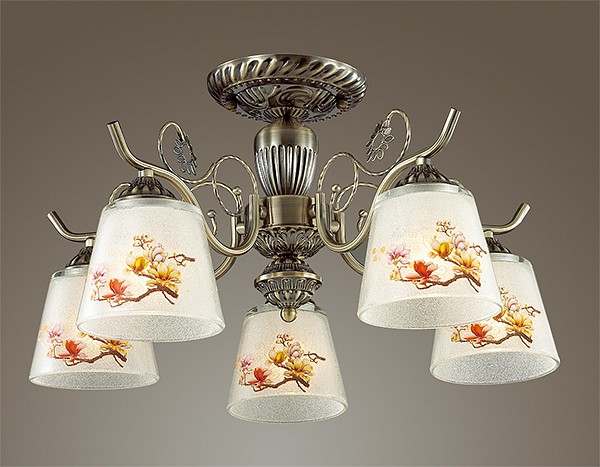 Люстра на штанге Lumion Urbena 3432/5C