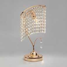 Настольная лампа декоративная Eurosvet Katria 3122/1 золото Strotskis  настольная лампа