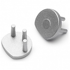 Набор заглушек для профиля Arlight Top-Pen-Silver 22881