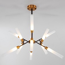 Люстра на штанге Eurosvet Alvin 70120/12 черный