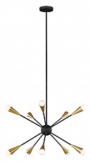 Люстра на штанге Feiss Jax FE-JAX10-MB