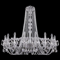 Подвесная люстра Bohemia Ivele Crystal 1402 1402/18/400/h-105/Ni