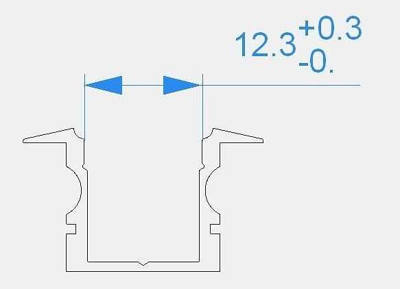 Профиль встраиваемый Deko-Light ET-02-10 975127