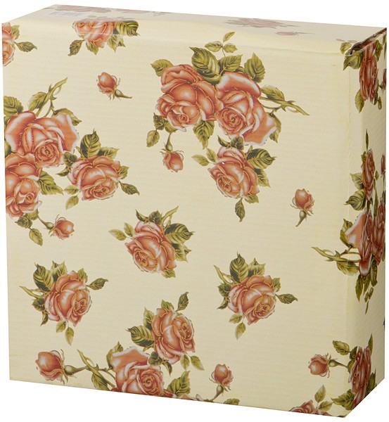 Блюдо декоративное (31х27х5 см) Корейская Роза 126-682