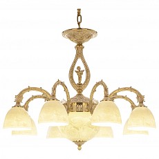 Подвесная люстра Bohemia Ivele Crystal 7109 71409P/8/210 GW P1 D Rose FA10M