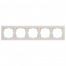 Рамка на 5 постов Werkel Stark WL04-Frame-05-ivory