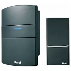 Звонок беспроводной Uniel 1 звонок + 1 кнопка 2236