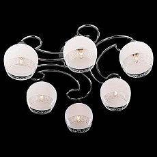 Потолочная люстра Eurosvet 70032 70032/6 чёрный жемчуг