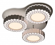 Накладной светильник Ambrella Orbital High-Tech FH12/3 WH 96W D500