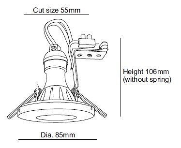 Встраиваемый светильник Deko-Light Alcor 110014