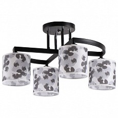 Потолочная люстра Imex 51536 MD.51536-4-S BK+CH