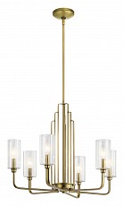 Люстра на штанге Kichler Kimrose QN-KIMROSE6-BNB