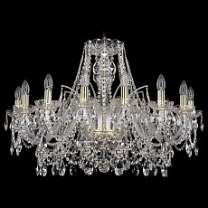 Подвесная люстра Bohemia Ivele Crystal 1411 1411/16/300/G