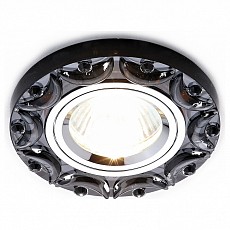 Встраиваемый светильник Ambrella Crystal 5 K217 BK
