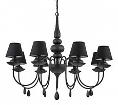 Подвесная люстра Ideal Lux Blanche BLANCHE SP8 NERO