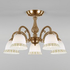 Люстра на штанге Eurosvet Campina 60107/5 античная бронза