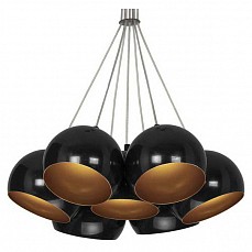 Подвесная люстра Nowodvorski Ball Black-Gold 6588