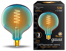 Лампа светодиодная Gauss Colored E27 5Вт 1800K 1013802105