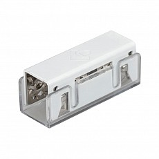 Соединитель лент прямой жесткий Arlight Moonlight ARL-MOONLIGHT-1712-CON-POWER-MID-WH