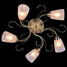 Потолочная люстра Eurosvet Фиджи 30057/5 античная бронза