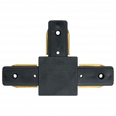 Соединитель лент Т-образный жесткий DeMarkt Con 2 CON 2T BL