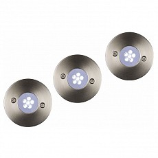 Встраиваемый в дорогу светильник Lucide Trio LED Set 11862/23/31