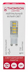 Лампа светодиодная Thomson G9 G9 5Вт 4000K TH-B4212