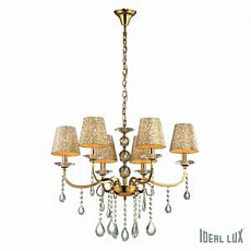 Подвесная люстра Ideal Lux Pantheon PANTHEON SP6 ORO