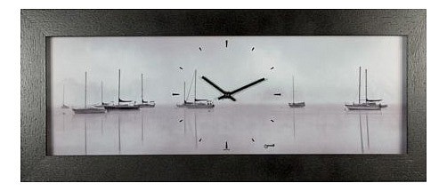 Настенные часы (66x28 см) Lowell 5637