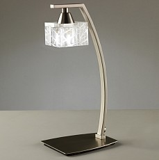 Настольная лампа декоративная Mantra Zen Satin Nickel 1447