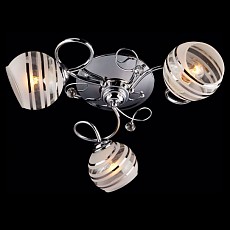 Потолочная люстра Eurosvet 9134 9134/3 хром/белый