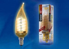 Лампа компактная люминесцентная Uniel  E14 12Вт K 04420